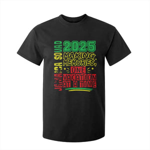 Vacation Jamaica 2025 T Shirt For Kid Matching Family Jamaica Squad TS10 Black Print Your Wear