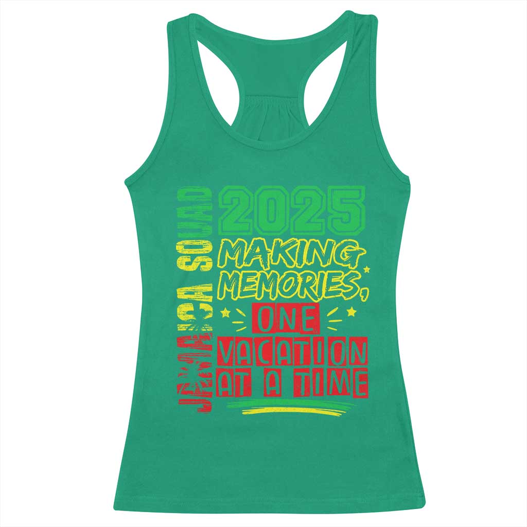 Vacation Jamaica 2025 Racerback Tank Top Matching Family Jamaica Squad TS10 Irish Green Print Your Wear