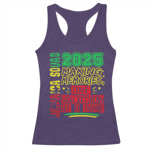 Vacation Jamaica 2025 Racerback Tank Top Matching Family Jamaica Squad TS10 Purple Print Your Wear