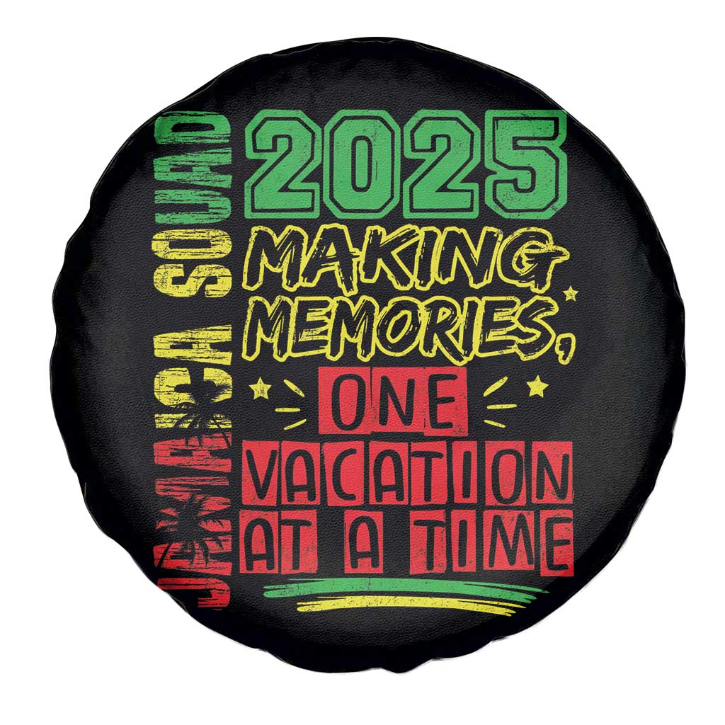 Vacation Jamaica 2025 Spare Tire Cover Matching Family Jamaica Squad TS10 Print Your Wear
