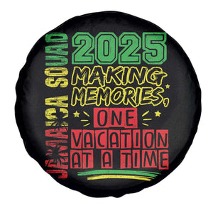 Vacation Jamaica 2025 Spare Tire Cover Matching Family Jamaica Squad TS10 Print Your Wear