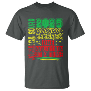 Vacation Jamaica 2025 T Shirt Matching Family Jamaica Squad TS10 Dark Heather Print Your Wear