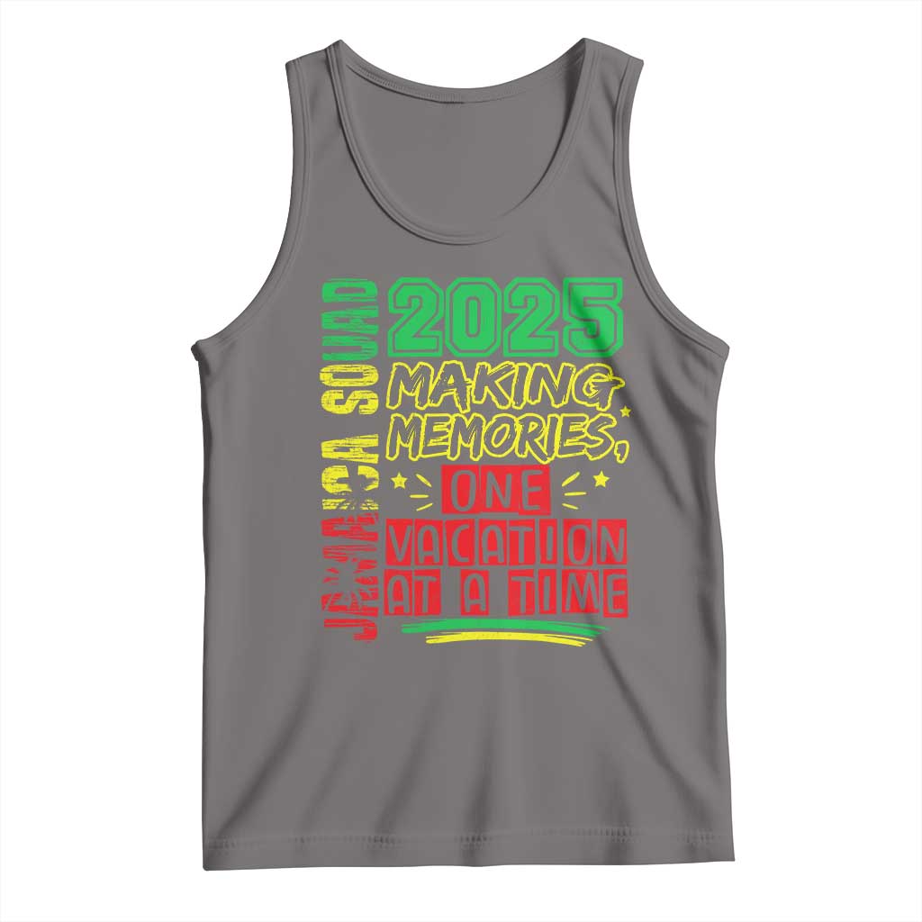 Vacation Jamaica 2025 Tank Top Matching Family Jamaica Squad TS10 Deep Heather Print Your Wear