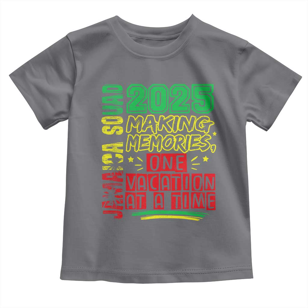 Vacation Jamaica 2025 Toddler T Shirt Matching Family Jamaica Squad TS10 Charcoal Print Your Wear