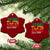 Family Vacation Jamaica 2025 Ceramic Ornament Matching Girls Trip Jamaica Squad TS10 Print Your Wear