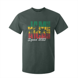 Family Vacation Jamaica 2025 T Shirt For Kid Matching Girls Trip Jamaica Squad TS10 Dark Forest Green Print Your Wear