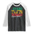 Family Vacation Jamaica 2025 Raglan Shirt Matching Girls Trip Jamaica Squad TS10 Black White Print Your Wear