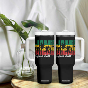 Family Vacation Jamaica 2025 Tumbler With Handle Matching Girls Trip Jamaica Squad TS10 Print Your Wear