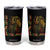 One Love Rasta Lion Tumbler Cup Rastafari Reggae Jamaica Roots Lion of Judah Dreadlocks TS10 Black Print Your Wear