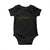 Guitar Rastafari Heartbeat Baby Onesie Jamaica ECG Pulse Rasta Reggae Music Vibes TS10 Black Print Your Wear