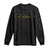 Guitar Rastafari Heartbeat Long Sleeve Shirt Jamaica ECG Pulse Rasta Reggae Music Vibes TS10 Black Print Your Wear