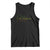 Guitar Rastafari Heartbeat Tank Top Jamaica ECG Pulse Rasta Reggae Music Vibes TS10 Black Print Your Wear
