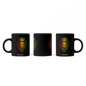 Rasta Reggae Lion Coffee Mug Jamaican Pride Lion of Judah Gift for Rastafari TS10 Print Your Wear