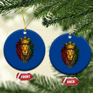 Rasta Reggae Lion Ceramic Ornament Jamaican Pride Lion of Judah Gift for Rastafari TS10 1pc Blue Print Your Wear