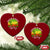 Jamaican Reggae Vibes Ceramic Ornament Retro Rasta Sunset Chill Chillin Di Right Way TS10 Print Your Wear