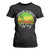 Jamaican Reggae Vibes T Shirt For Women Retro Rasta Sunset Chill Chillin Di Right Way TS10 Black Print Your Wear