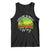 Jamaican Reggae Vibes Tank Top Retro Rasta Sunset Chill Chillin Di Right Way TS10 Black Print Your Wear