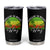 Jamaican Reggae Vibes Tumbler Cup Retro Rasta Sunset Chill Chillin Di Right Way TS10 Black Print Your Wear