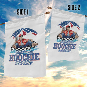 Trump Hotter Than A Hoochie Coochie Garden Flag TS10 Print Your Wear