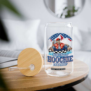Trump Hotter Than A Hoochie Coochie Glass Can TS10 Print Your Wear