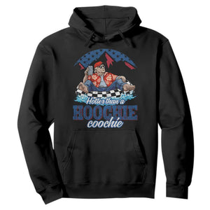 Trump Hotter Than A Hoochie Coochie Hoodie TS10 Black Print Your Wear