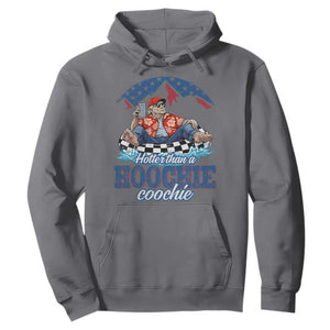 Trump Hotter Than A Hoochie Coochie Hoodie TS10 Charcoal Print Your Wear
