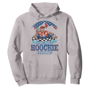 Trump Hotter Than A Hoochie Coochie Hoodie TS10 Ice Gray Print Your Wear