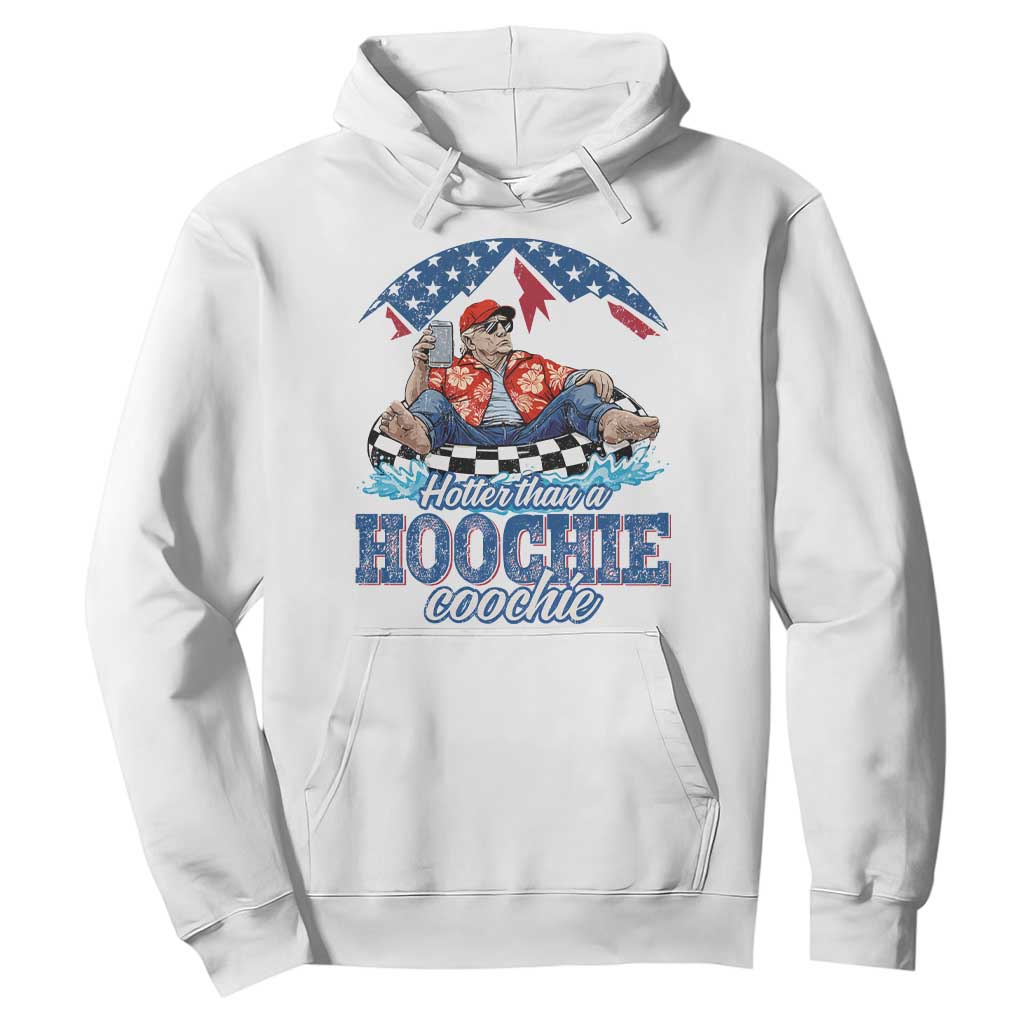 Trump Hotter Than A Hoochie Coochie Hoodie TS10 White Print Your Wear