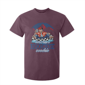Trump Hotter Than A Hoochie Coochie T Shirt For Kid TS10 Maroon Print Your Wear