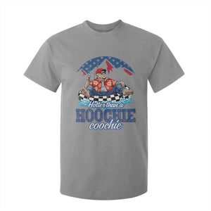 Trump Hotter Than A Hoochie Coochie T Shirt For Kid TS10 Sport Gray Print Your Wear