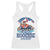 Trump Hotter Than A Hoochie Coochie Racerback Tank Top TS10 White Print Your Wear