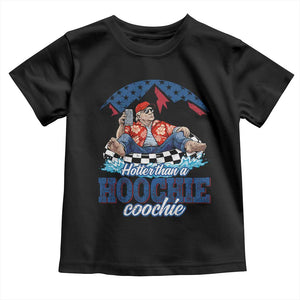 Trump Hotter Than A Hoochie Coochie Toddler T Shirt TS10 Black Print Your Wear