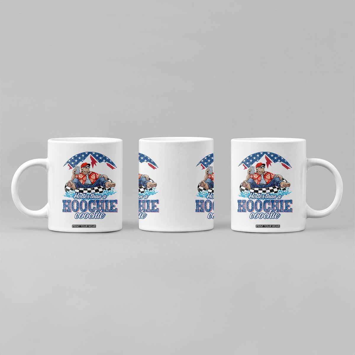 Trump Hotter Than A Hoochie Coochie Coffee Mug TS10 Print Your Wear
