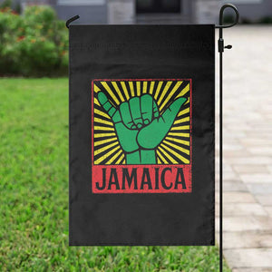 Jamaica Rasta Shaka Sign Garden Flag Retro Reggae Vibes TS10 Print Your Wear