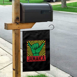 Jamaica Rasta Shaka Sign Garden Flag Retro Reggae Vibes TS10 Print Your Wear