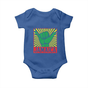 Jamaica Rasta Shaka Sign Baby Onesie Retro Reggae Vibes TS10 Royal Blue Print Your Wear