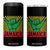 Jamaica Rasta Shaka Sign 4 in 1 Can Cooler Tumbler Retro Reggae Vibes TS10 One Size: 16 oz Black Print Your Wear