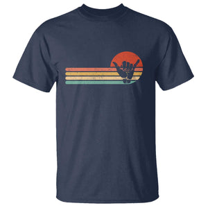 Shaka Hand T Shirt Retro Vintage Shaka Sign Rasta Hawaii Hawaiian TS10 Navy Print Your Wear