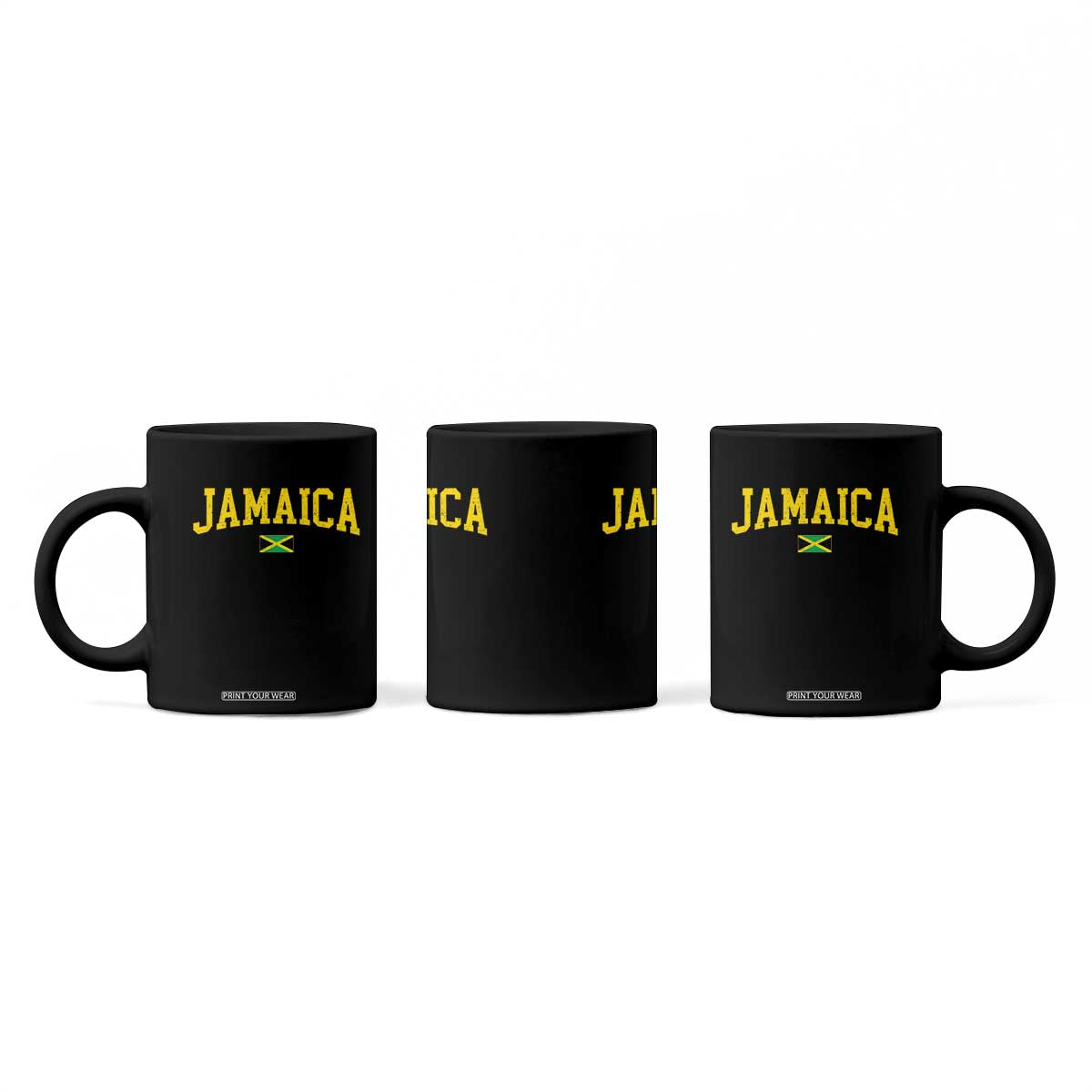 Vintage Jamaica Coffee Mug Retro Jamaican Flag National Pride Vacation TS10 Print Your Wear