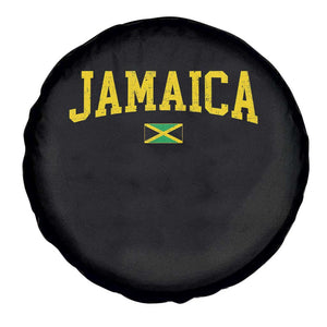 Vintage Jamaica Spare Tire Cover Retro Jamaican Flag National Pride Vacation TS10 Print Your Wear