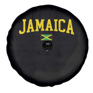 Vintage Jamaica Spare Tire Cover Retro Jamaican Flag National Pride Vacation TS10 Print Your Wear