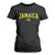 Vintage Jamaica T Shirt For Women Retro Jamaican Flag National Pride Vacation TS10 Black Print Your Wear