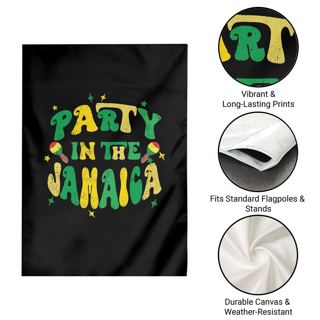 Party in The Jamaica Garden Flag Funny Jamaican Independence Day TS10 Print Your Wear
