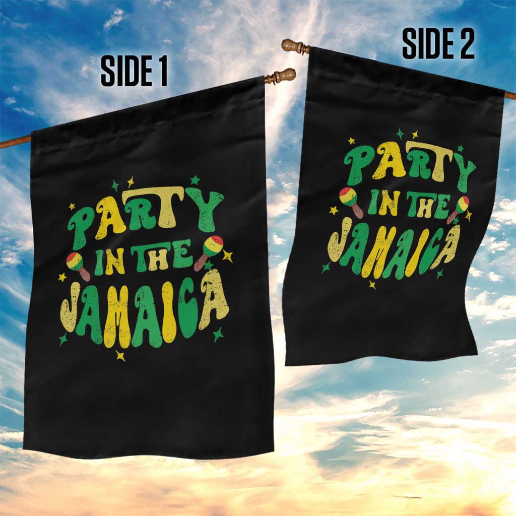 Party in The Jamaica Garden Flag Funny Jamaican Independence Day TS10 Print Your Wear