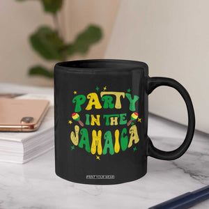Party in The Jamaica Coffee Mug Funny Jamaican Independence Day TS10 Print Your Wear