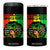 Proud Jamaican Afro Black Woman 4 in 1 Can Cooler Tumbler Remembering My Ancestors Jamaica Pride TS10 One Size: 16 oz Black Print Your Wear