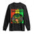 Proud Jamaican Afro Black Woman Long Sleeve Shirt Remembering My Ancestors Jamaica Pride TS10 Black Print Your Wear
