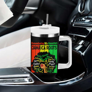 Proud Jamaican Afro Black Woman Tumbler With Handle Remembering My Ancestors Jamaica Pride TS10 Print Your Wear