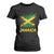 Jamaica T Shirt For Women Retro Vintage Watercolors Sport Jamaican Flag TS10 Black Print Your Wear