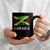 Jamaica Coffee Mug Retro Vintage Jamaican Pride Flag Lion Of Judah TS10 Print Your Wear